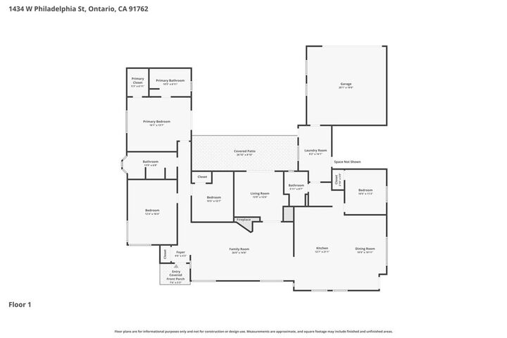 Property Photo:  1434 W Philadelphia Street  CA 91762 