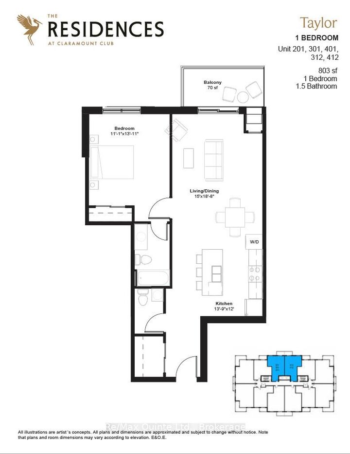 Property Photo: 12 Clara Drive 201 ON K0K 2T0