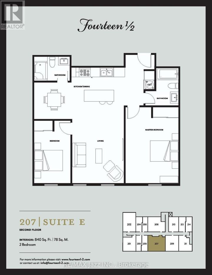 Property Photo:  14 1/2 King Street East 207  ON L1H 1A9 