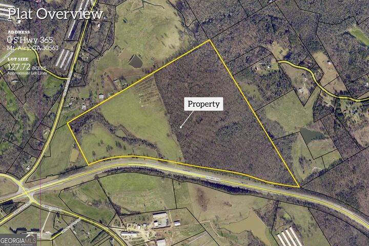 Property Photo: 127 Acres Hwy 3 Sthighway 365 GA 30563
