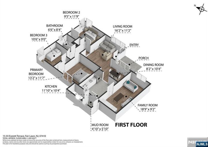 Property Photo:  15-03 Everett Terrace  NJ 07410 