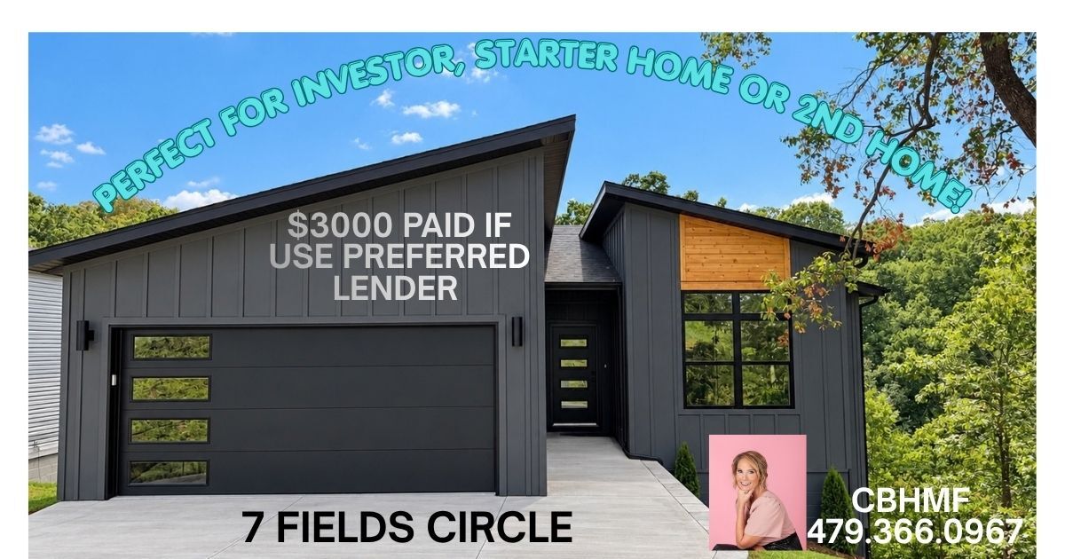 Property Photo:  7 Fields Circle  AR 72715 