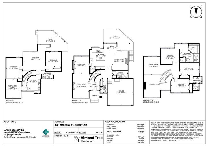 Property Photo: 1421 Madrona Place BC V3E 2S5