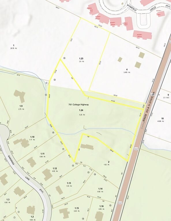 Property Photo: Lot 761 College Highway MA 01077