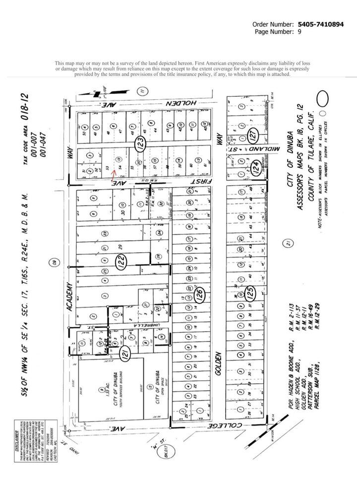 Property Photo:  1124 S 1st Avenue  CA 93618 