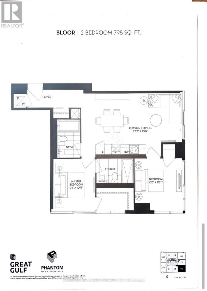 Property Photo:  8 Cumberland Street 2406  ON M4W 0B6 