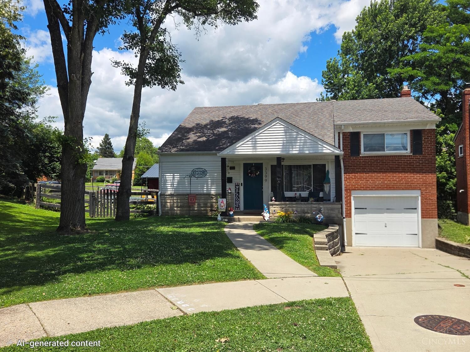Property Photo: 3399 Harmony Lane OH 45248