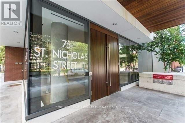 Property Photo:  75 St. Nicholas Street 1405  ON M4Y 0A5 