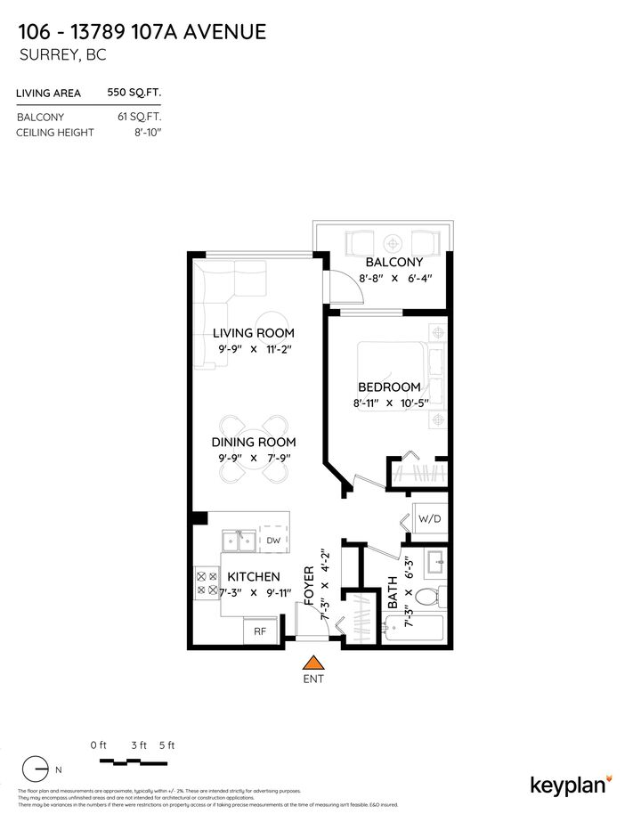 Property Photo: 13789 107A Avenue 106 BC V3S 0B8