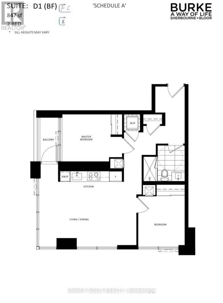 Property Photo: 609 Sherbourne Street 1102 ON M4X 1K7