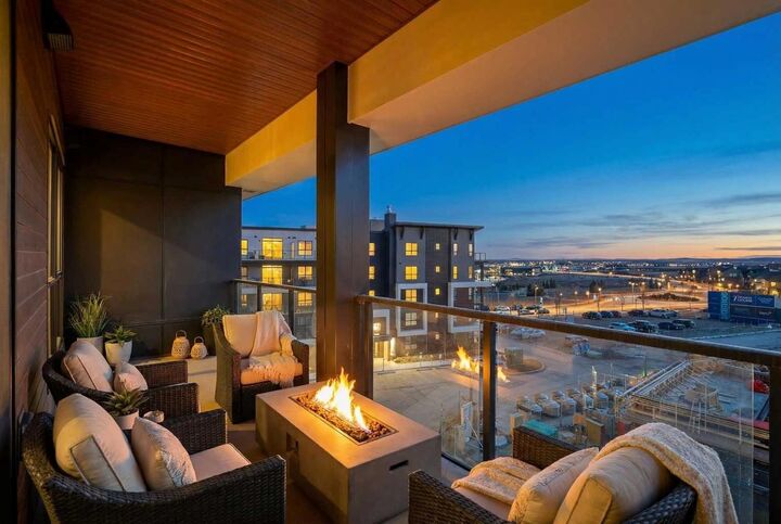 Property Photo:  1802 Mahogany Boulevard SE 7322  AB T3M 4A5 