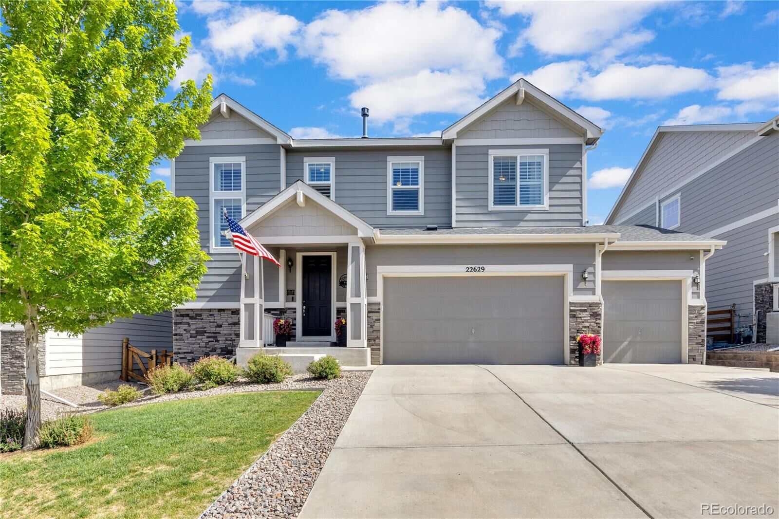 Property Photo: 22629 E Tufts Place CO 80015