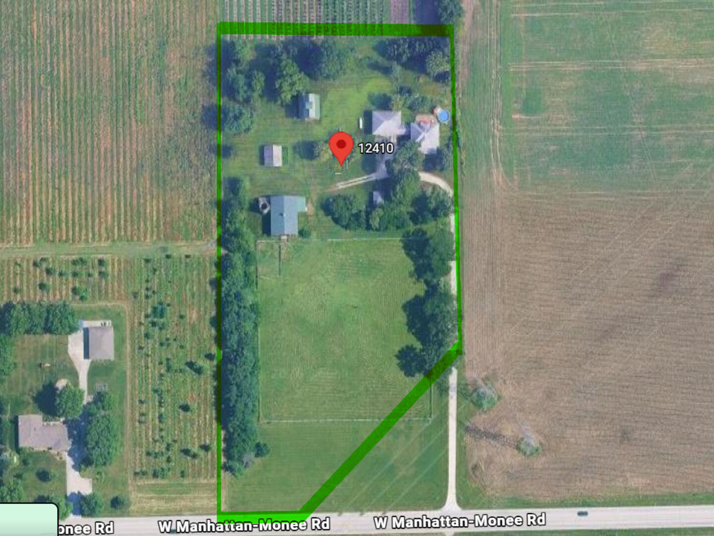 Property Photo: 12410 W Manhattan-Monee Road IL 60442