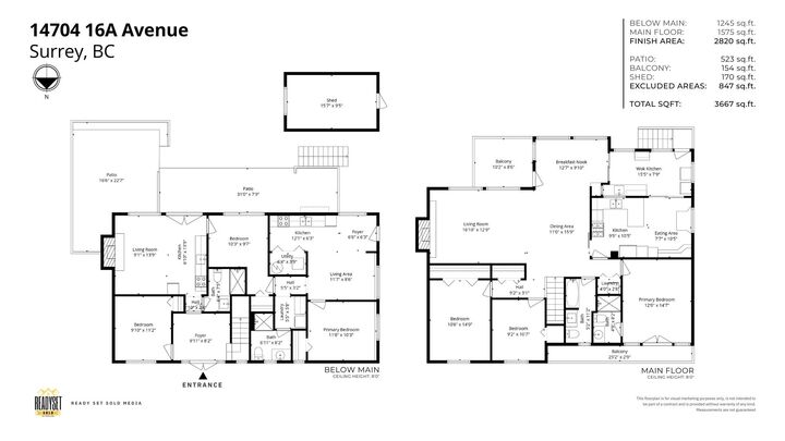 Property Photo: 14704 16A Avenue BC V4A 5M7