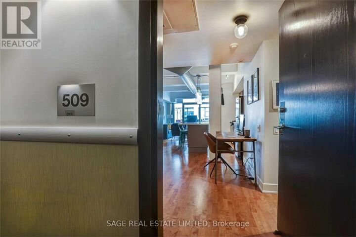 Property Photo:  233 Carlaw Avenue 509  ON M4M 3N6 