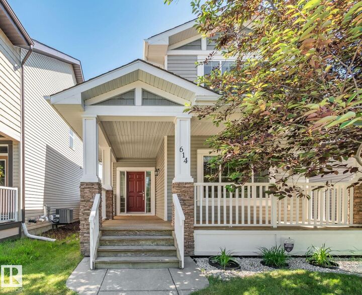 Property Photo:  614 McDonough Link NW  AB T5Y 0M8 
