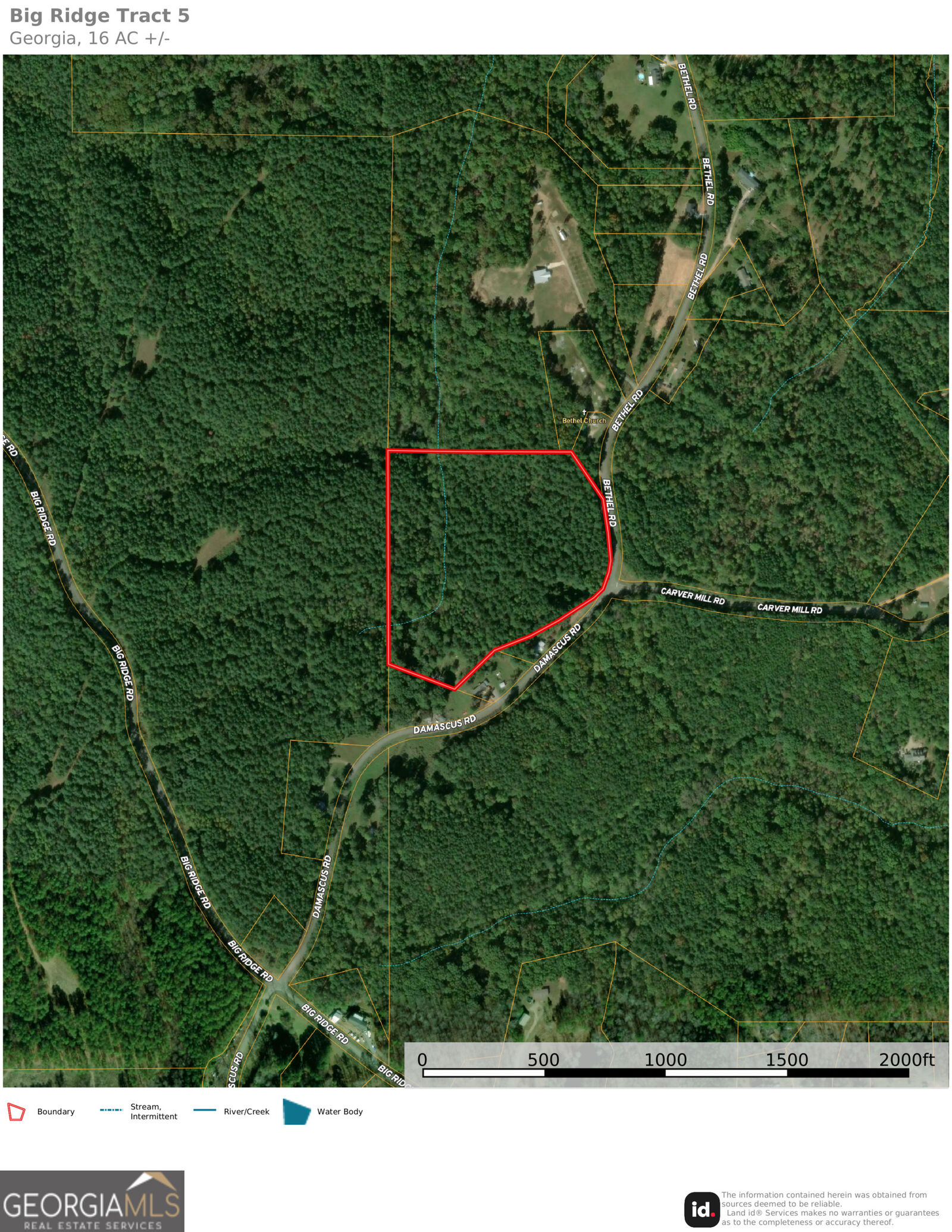 Property Photo: 16 Acres Bethel Road GA 30734