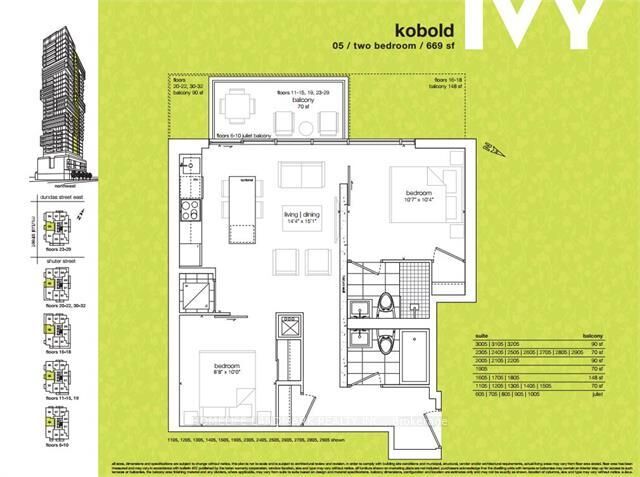 Property Photo:  65 Mutual Street E 1005  ON M5B 0E5 