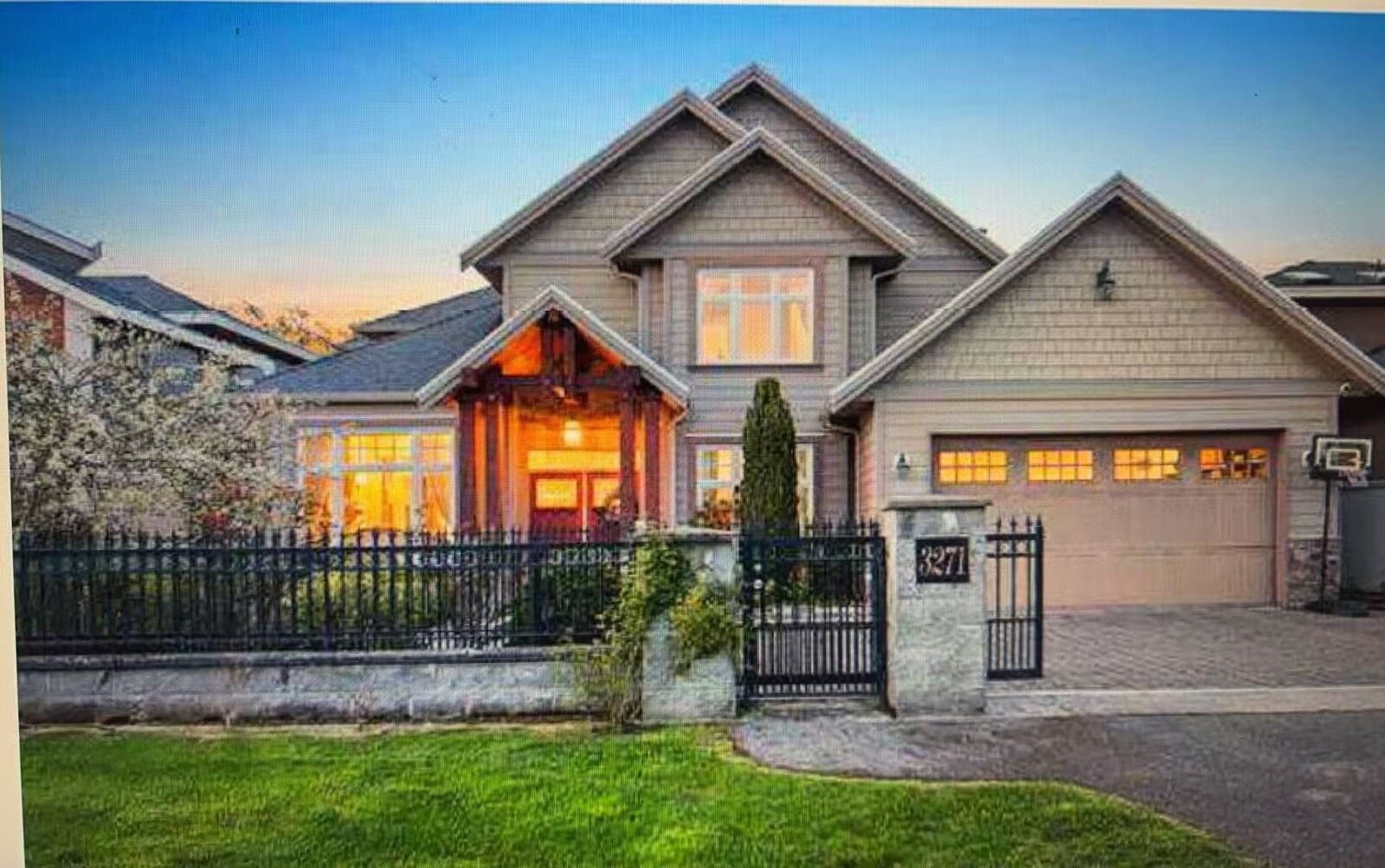 Property Photo:  3271 Francis Road Ground Level  BC V7C 1J1 