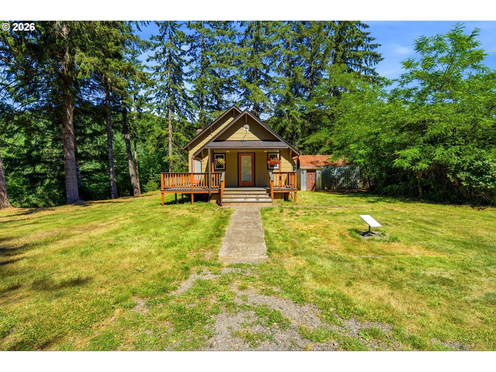 Property Photo:  12756 SW Gilbert Creek Rd  OR 97396 