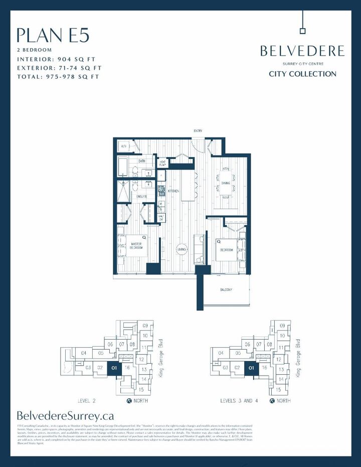 Property Photo:  9675 King George Boulevard 301  BC V3T 0T7 