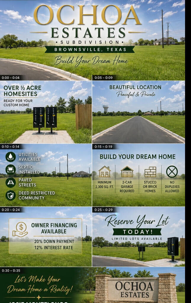 Property Photo: 000 Martinal Rd. Lot 4 Block 2 TX 78521