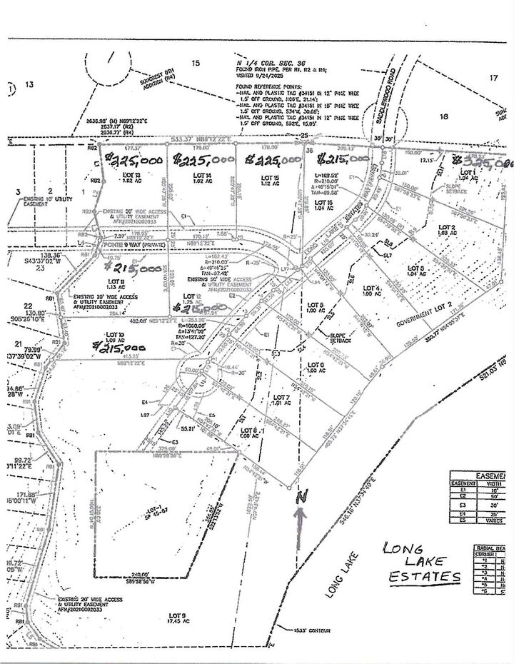 Property Photo: Lot 15 Long Lake Estates Est WA 99026