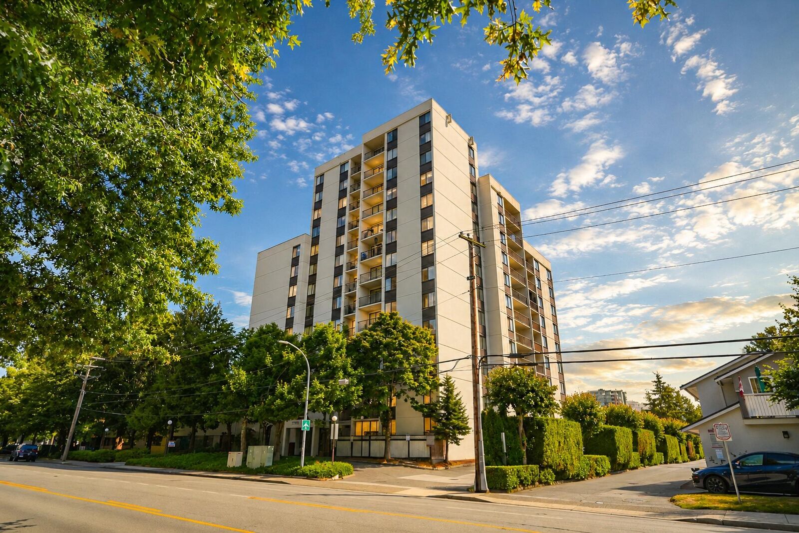 Property Photo:  7100 Gilbert Road 604  BC V7C 5C3 