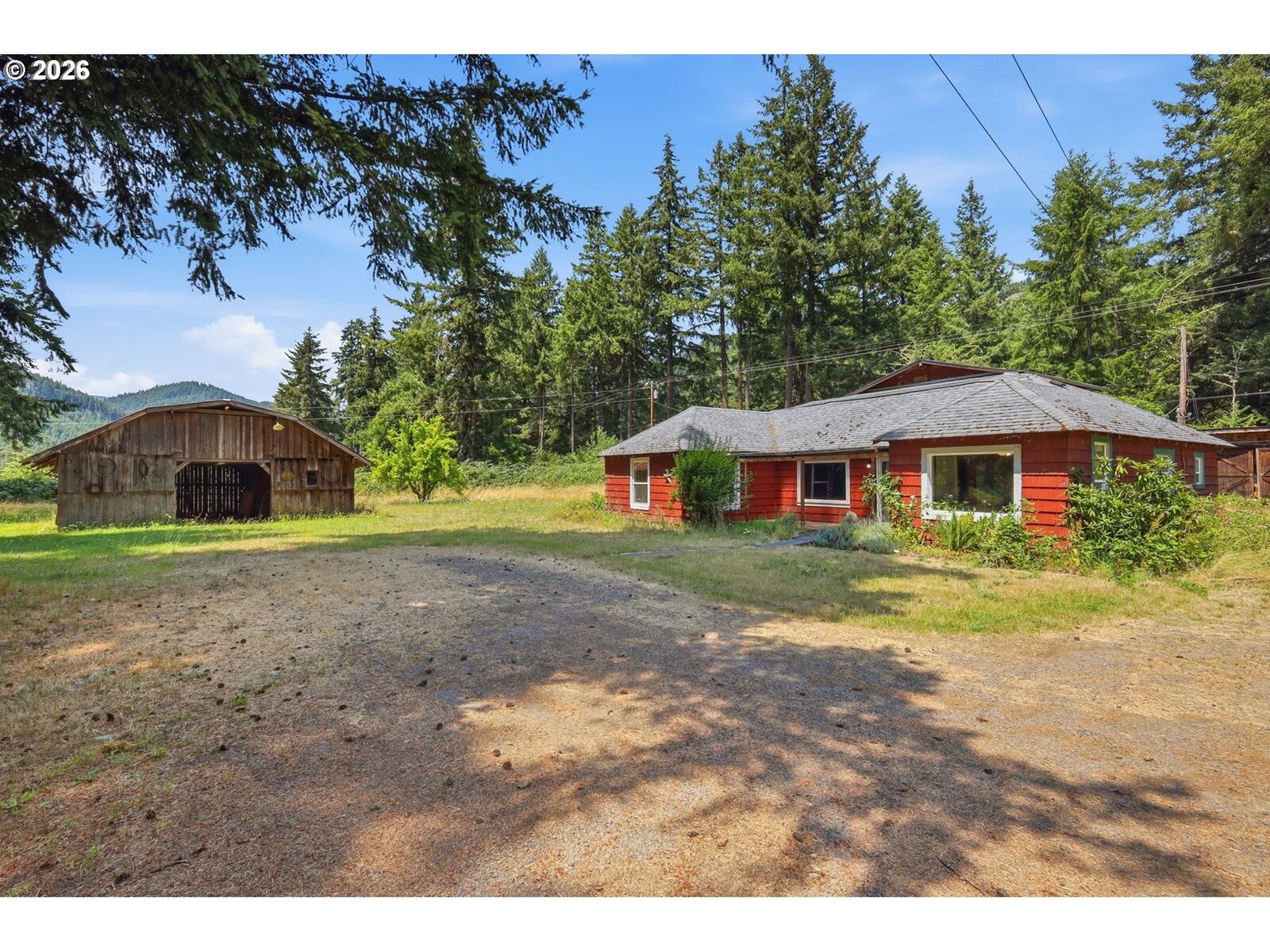 Property Photo:  38269 Lower Brice Creek Rd  OR 97434 