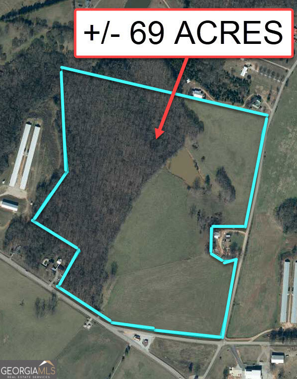 Property Photo: 69 Acres Elberton Highway GA 30643