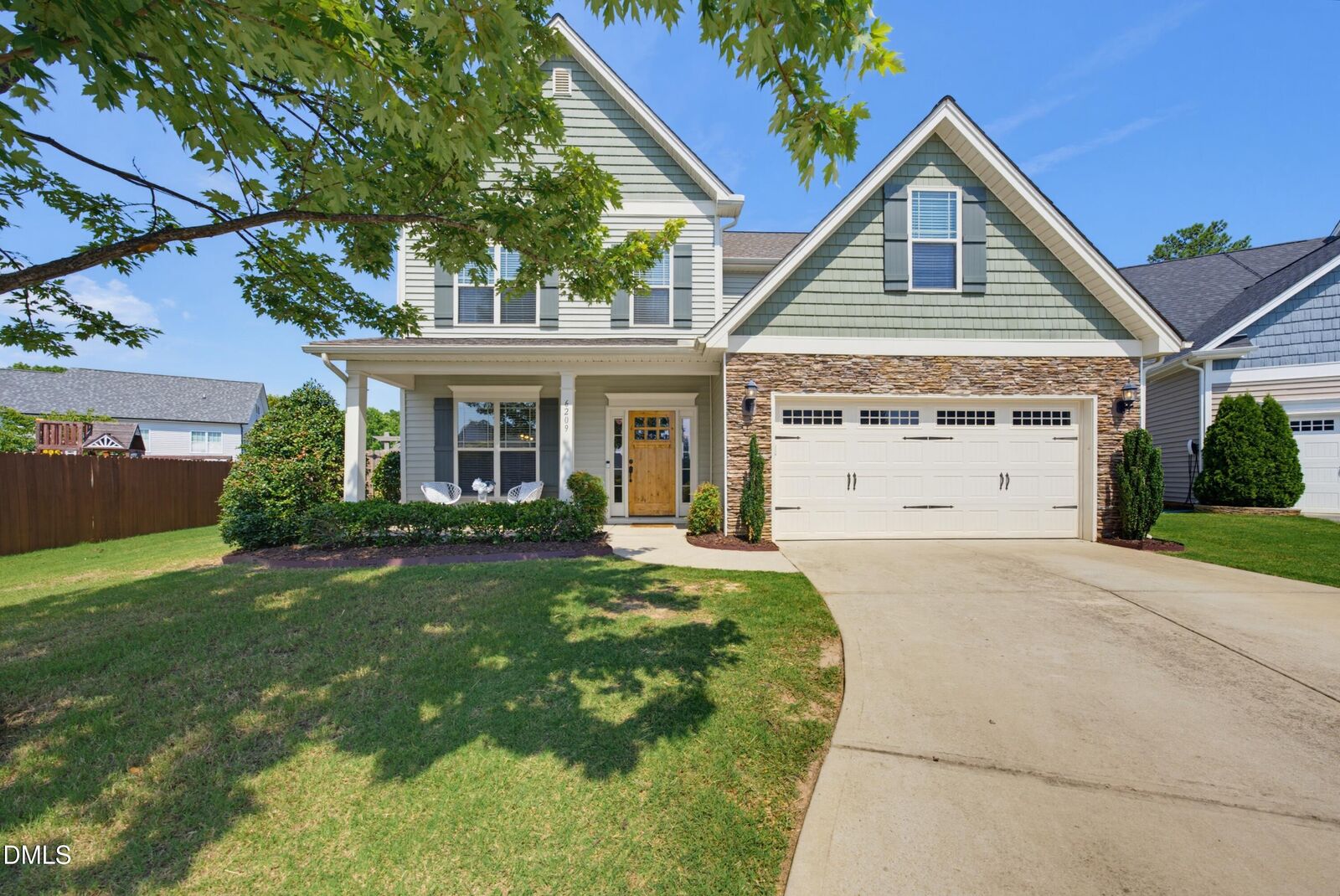 Property Photo: 6209 Hirondelle Court NC 27540