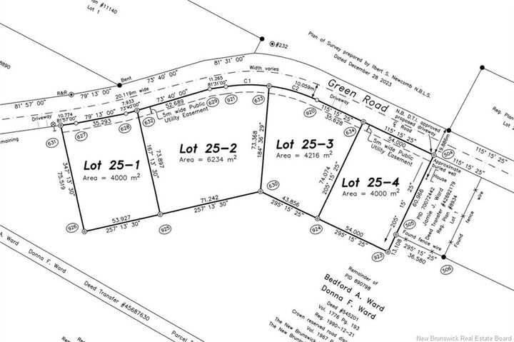 Property Photo:  Lot 25-4 Green Road  NB E4L 2J3 