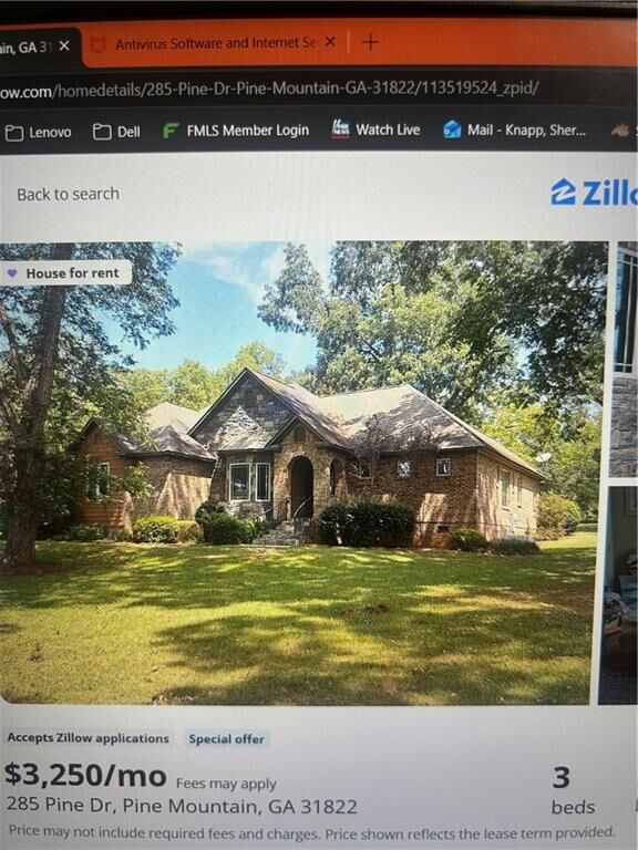Property Photo:  285 Pine Drive  GA 31822 