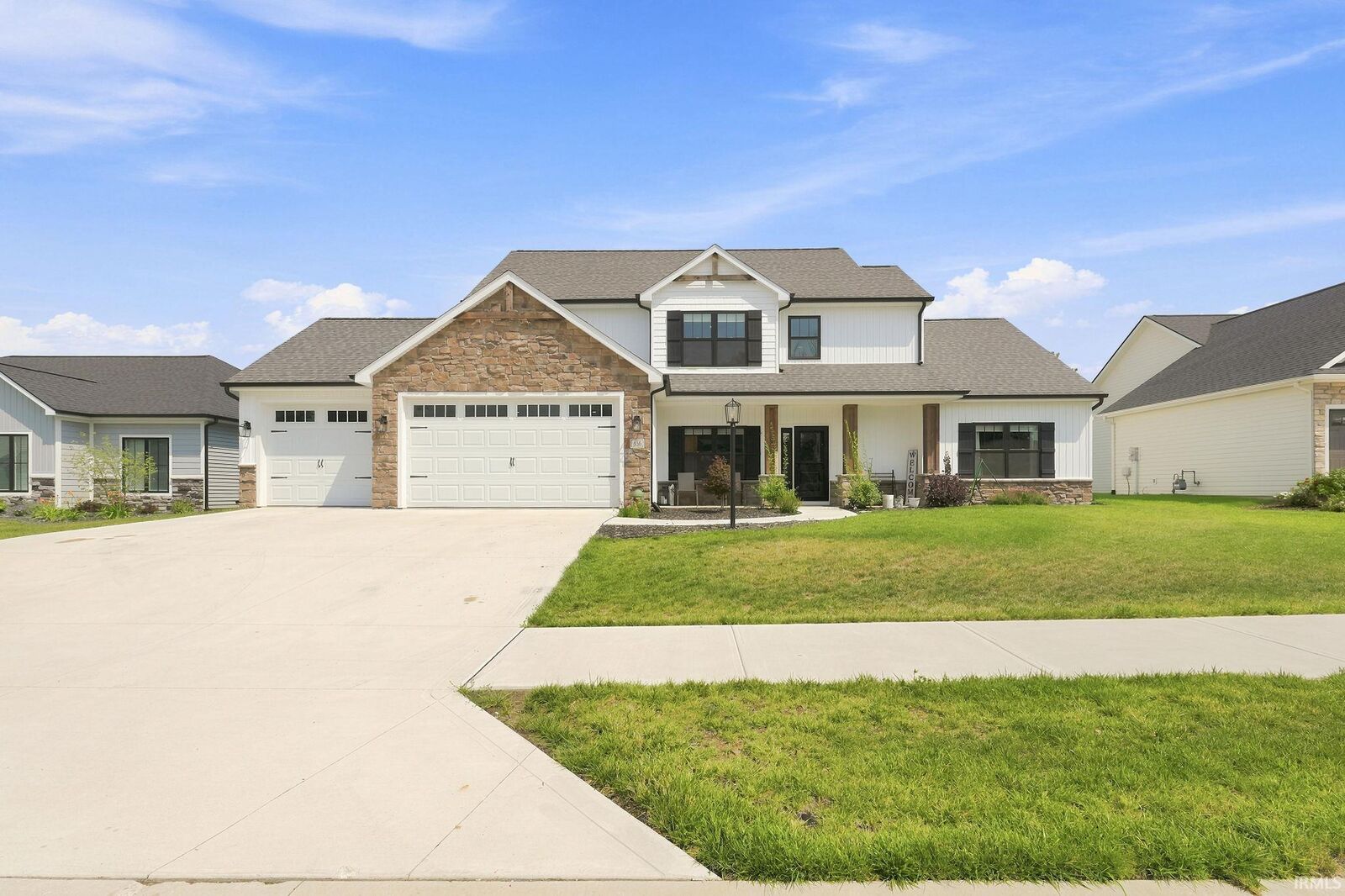 Property Photo:  836 Bingham Pass  IN 46845 