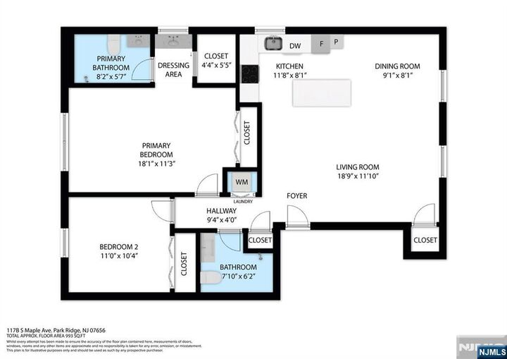 Property Photo:  117 S Maple Avenue B  NJ 07656 