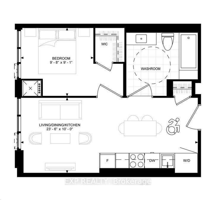 Property Photo: 400 King Street W 1619 ON M5V 0X8
