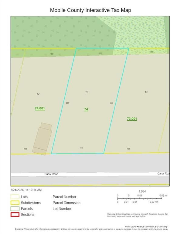 Property Photo:  1412 Canal Road  AL 36605 