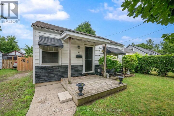 Property Photo: 191 Elgin Street ON N5Z 2T9