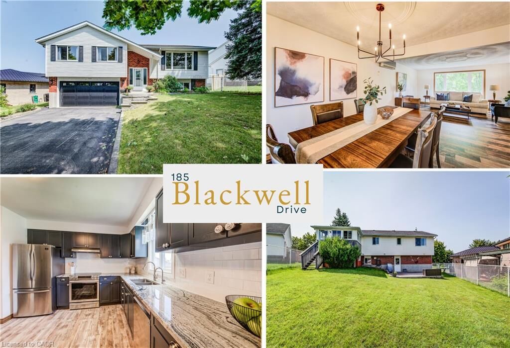 Property Photo:  185 Blackwell Drive  ON N2N 2S2 