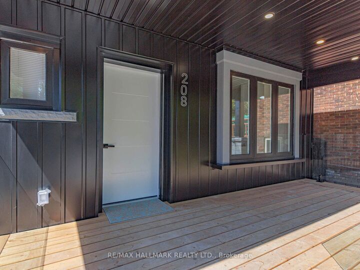 Property Photo: 208 Gainsborough Road ON M4L 3C6