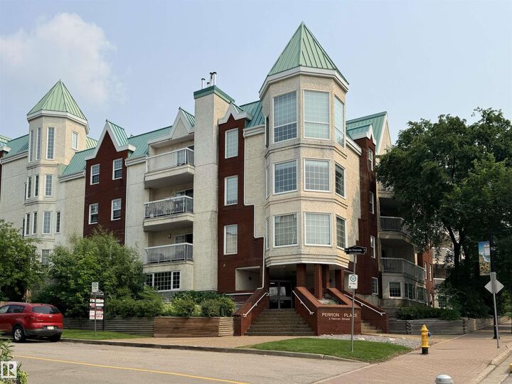 Property Photo:  3 Perron Street 403  AB T8N 5Z5 