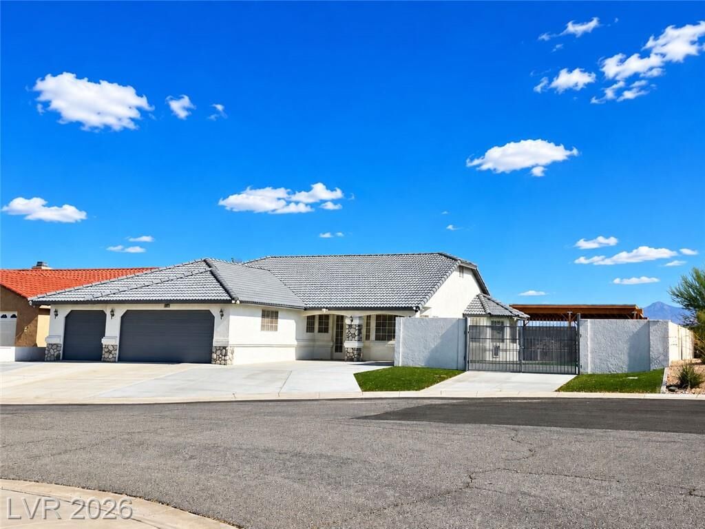 Property Photo:  3630 East Vineyard Drive  NV 89048 