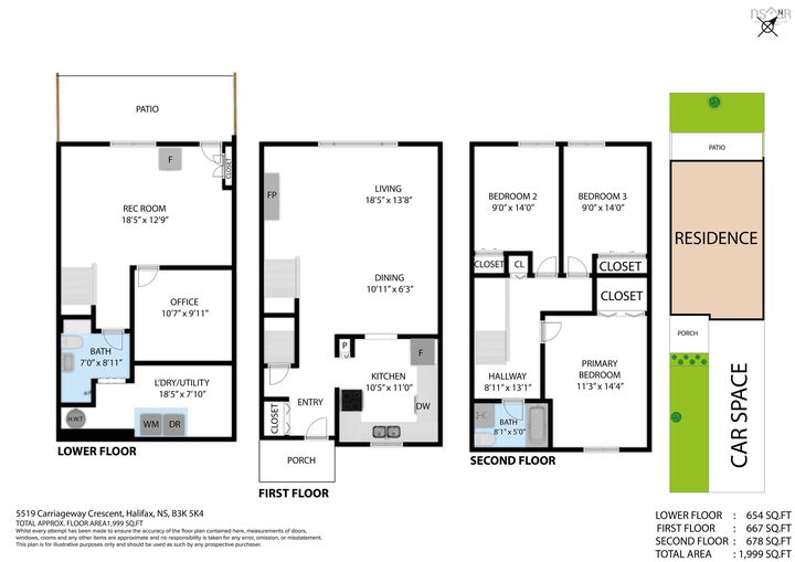 Property Photo:  5519 Carriageway Crescent  NS B3K 5K4 