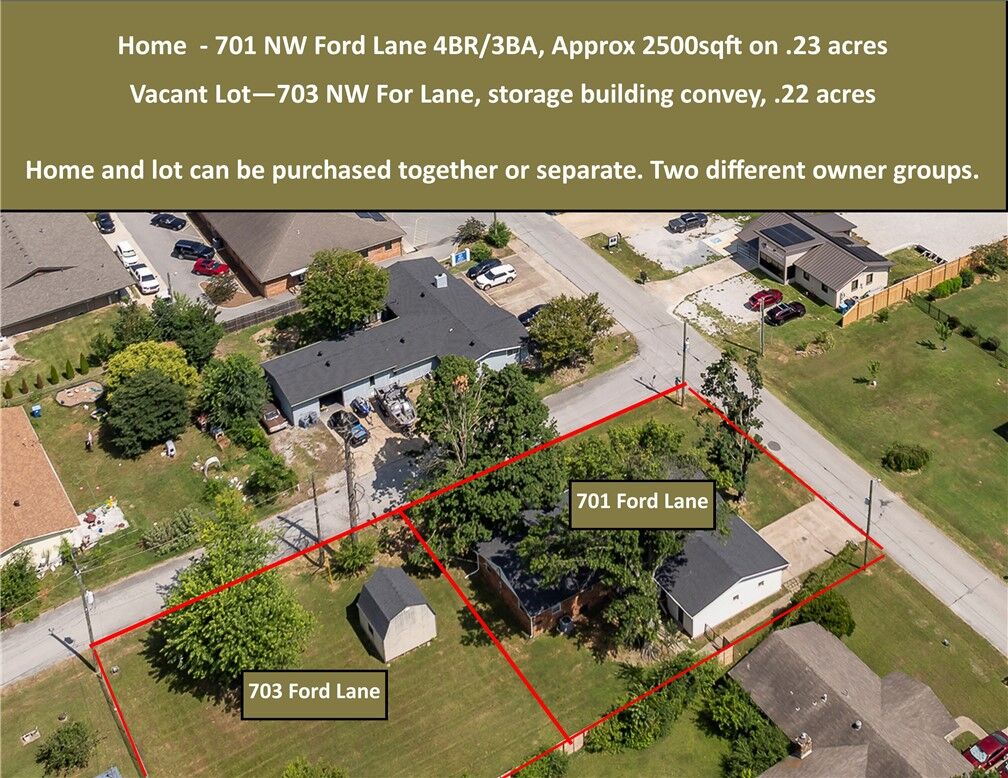 Property Photo:  703 NW Ford Lane  AR 72712 