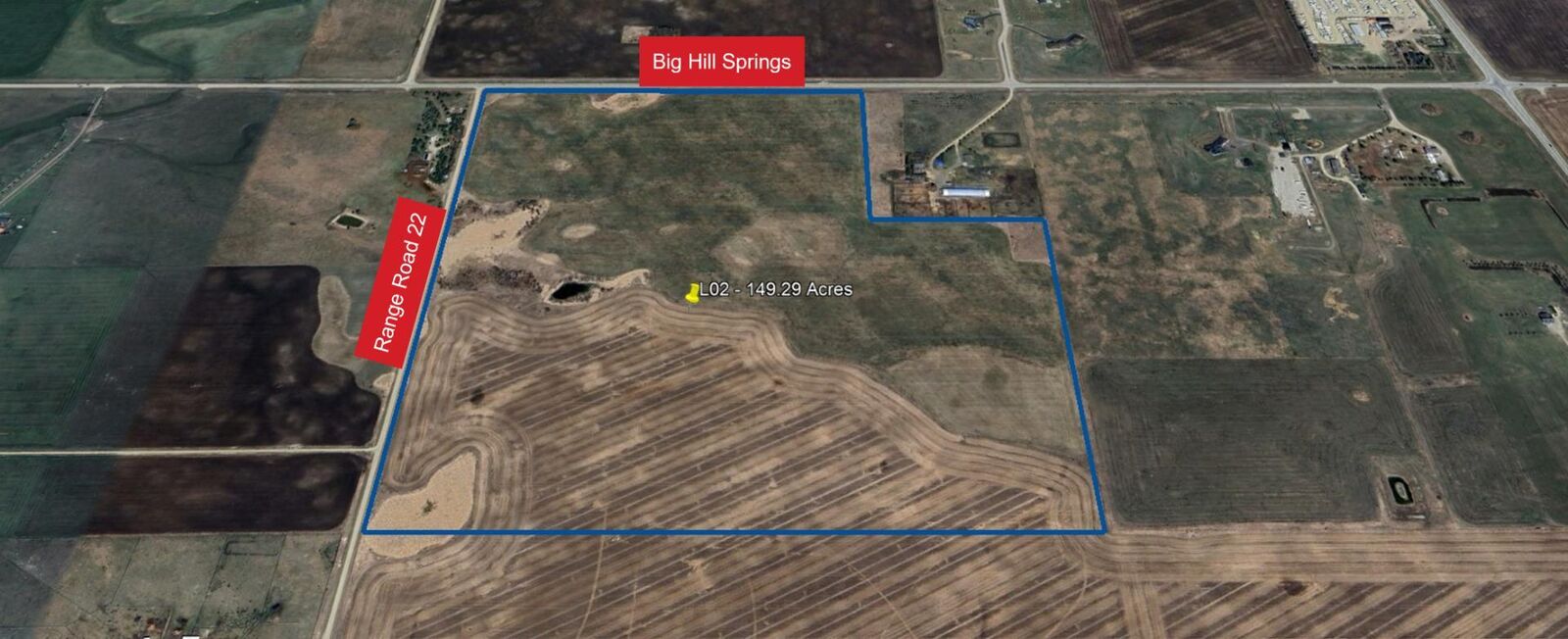 Property Photo: Big Hills Spring Road Rge 22 AB T4B 4R7