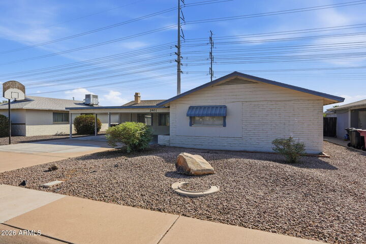 Property Photo: 2401 N 66th Street AZ 85257