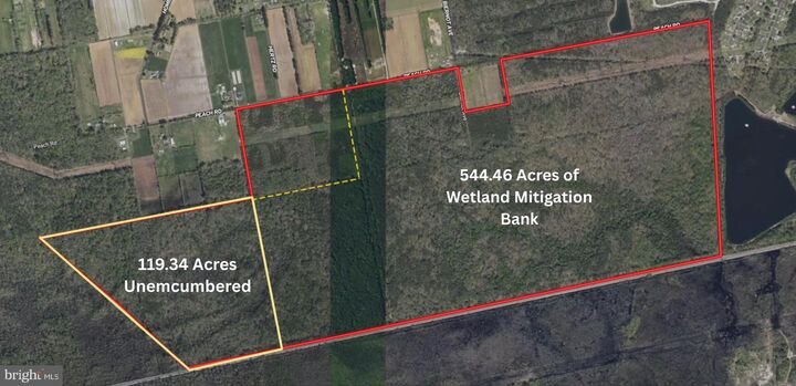 Property Photo:  663.8 Acres Peach Road  VA 23321 