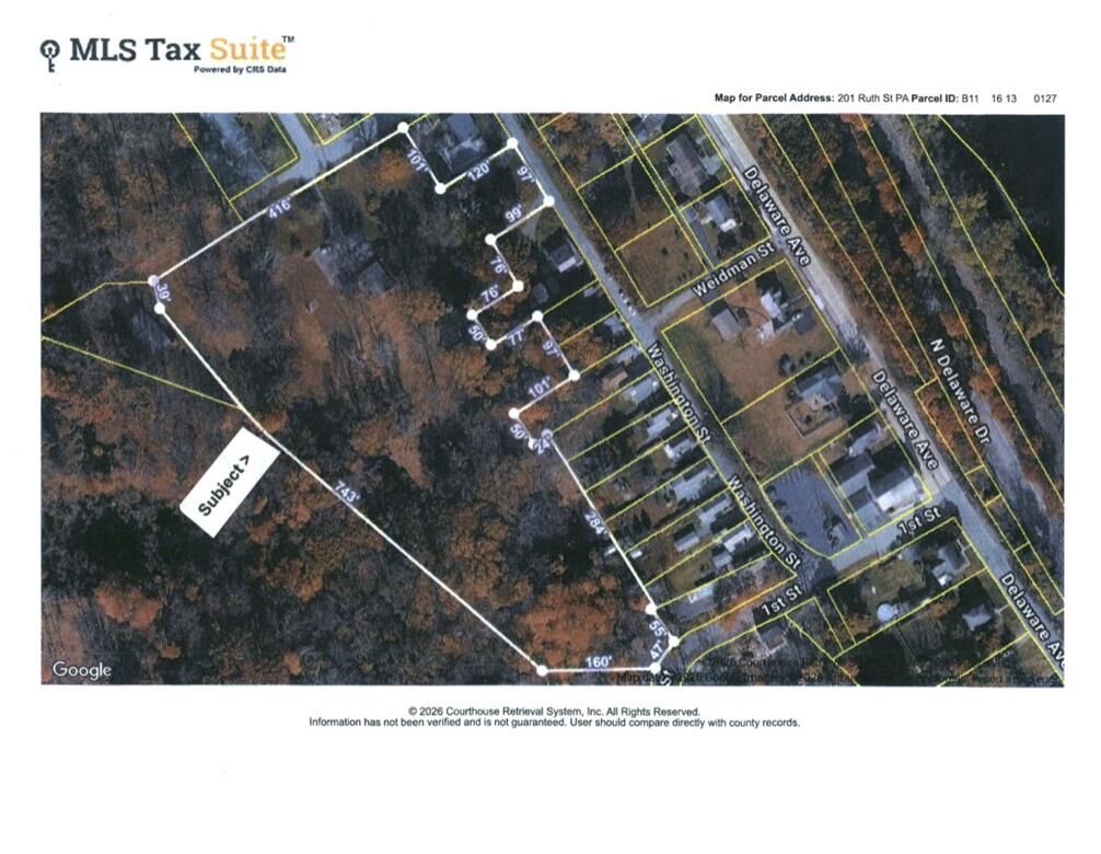 Property Photo:  201 Ruth Street  PA 18351 