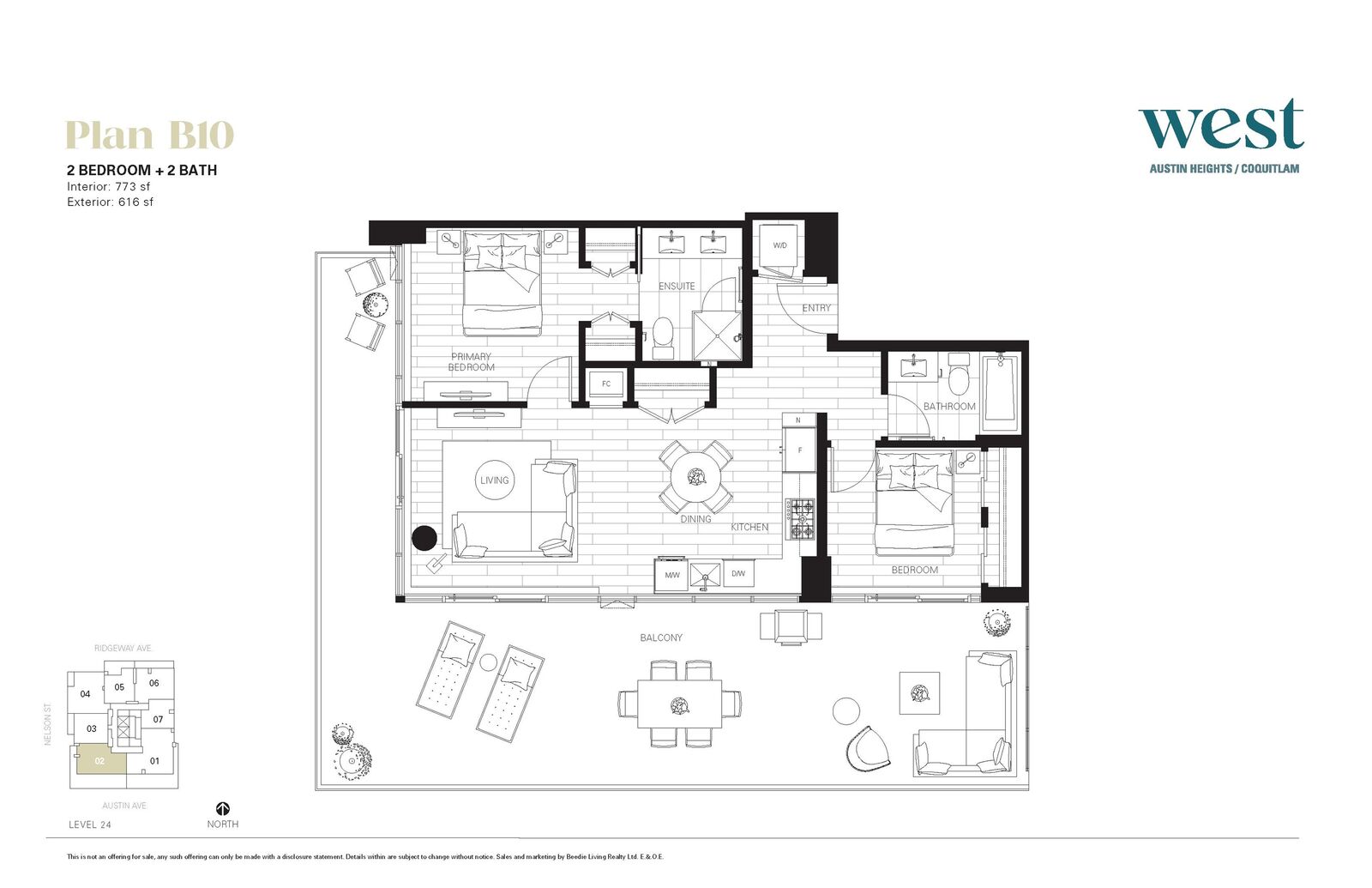Property Photo: 505 Nelson Street 2402 BC V3J 0R5