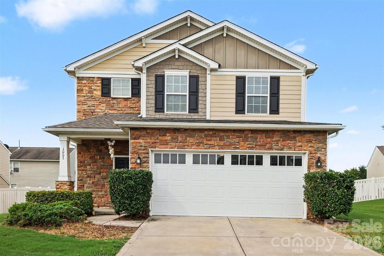 Property Photo:  1003 Garden Web Road  NC 28079 